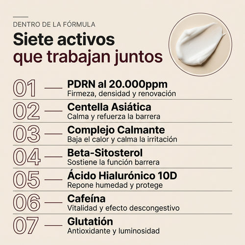 Lyria™ | Crema Regeneradora PDRN | PDRN + Centella Asiática