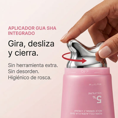 Lyria™ | Crema Gua Sha Reafirmante | PDRN + Volufiline + Colágeno