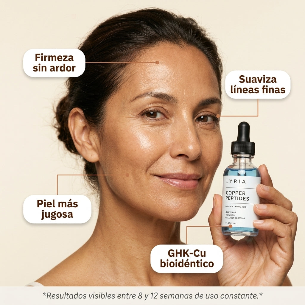 Lyria™ | Sérum Péptido de Cobre | GHK-Cu + Colágeno