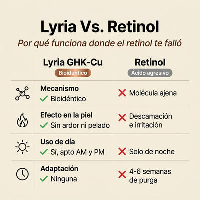 Lyria™ | Sérum Péptido de Cobre | GHK-Cu + Colágeno