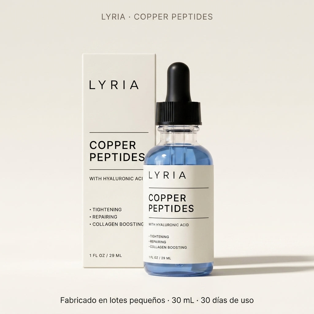 Lyria™ | Sérum Péptido de Cobre | GHK-Cu + Colágeno