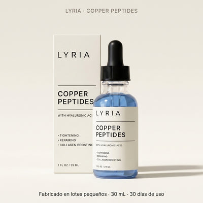 Lyria™ | Sérum Péptido de Cobre | GHK-Cu + Colágeno