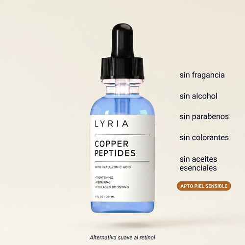 Lyria™ | Sérum Péptido de Cobre | GHK-Cu + Colágeno