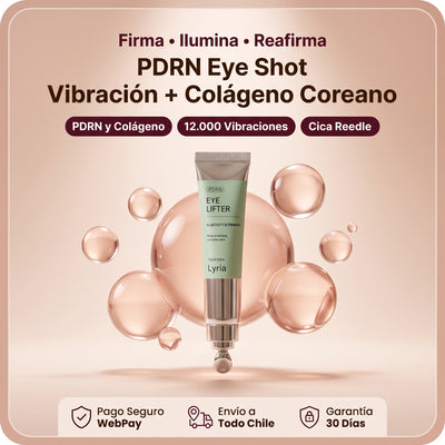 Lyria™ | PDRN Eye Shot (Todo en uno) | Con 12.000 Vibraciones + Colágeno