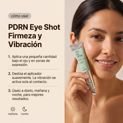 Lyria™ | PDRN Eye Shot (Todo en uno) | Con 12.000 Vibraciones + Colágeno