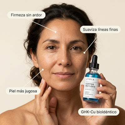Lyria™ | Sérum Péptido de Cobre | GHK-Cu + Colágeno